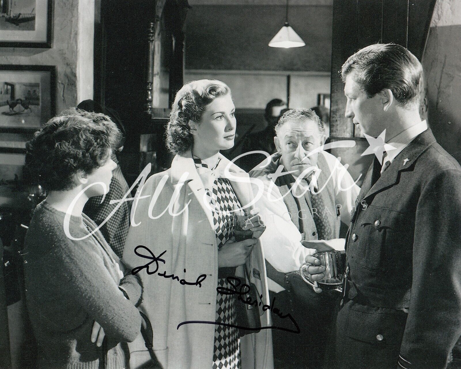 APPOINTMENT IN LONDON - Dinah Sheridan Signed Photograph 01 (GA)