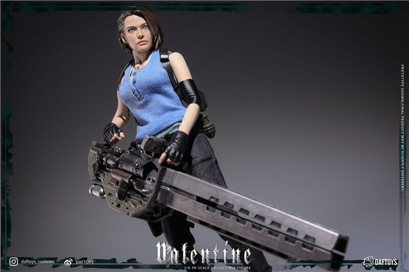 DAFTOYS F017 1/6 Resident Evil Jill Valentine Action Figure Toy Model