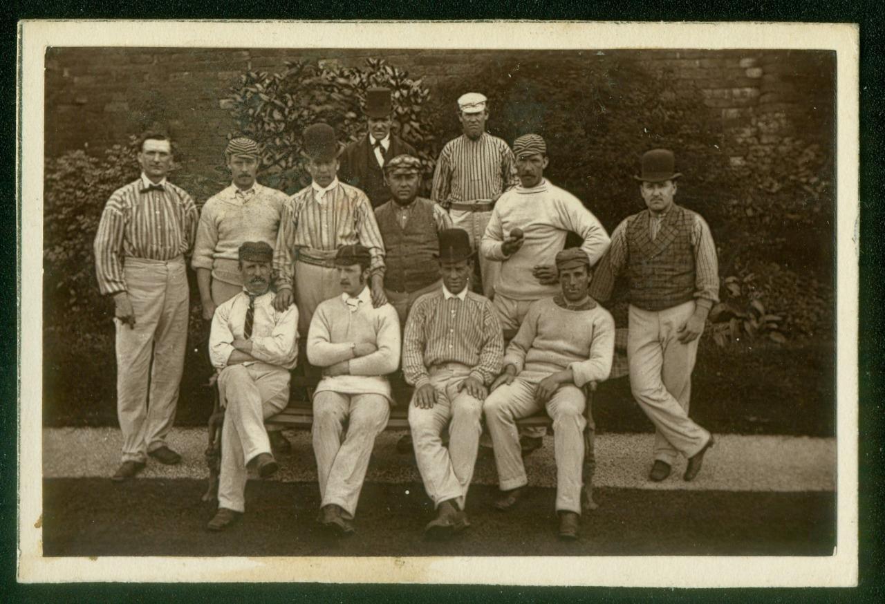 S10, 752-3, 1875, CDV, Original Yorkshire Cricketers - Team, Sheffield, England