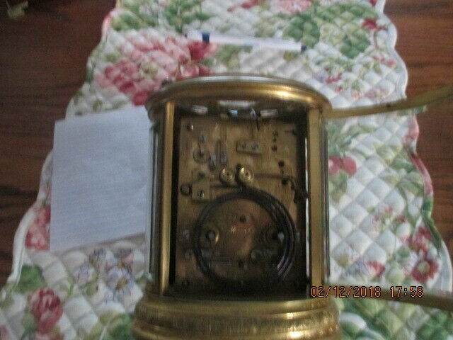 Large fancy repeater carriage clock