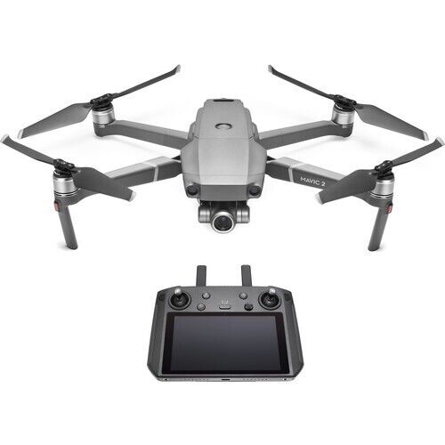 DJI Mavic 2 Zoom Drone w/ Smart Controller, 2 extra batteries, and accessories