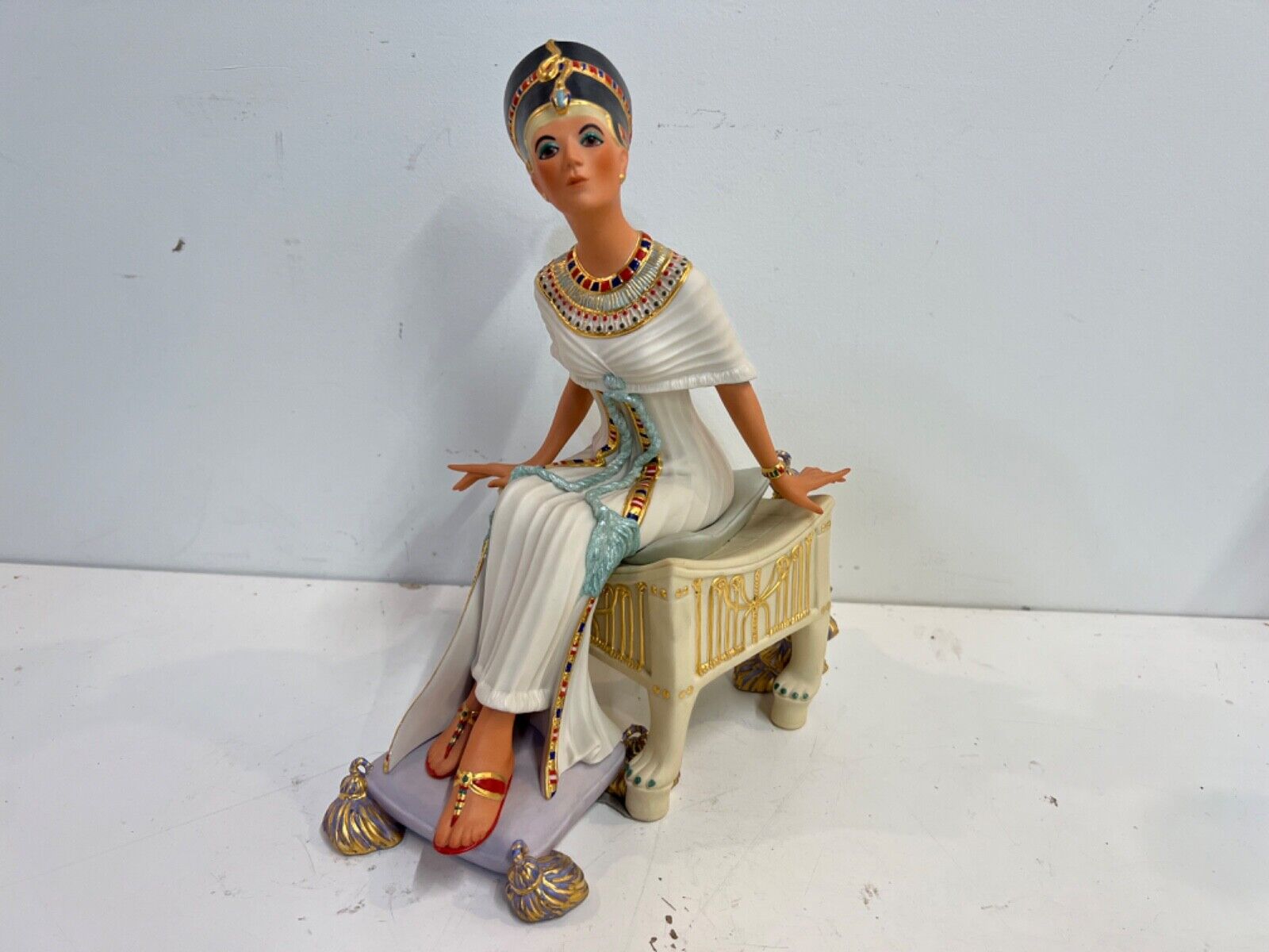 Vintage Cybis Queen Nefertiti Limited Edition Figurine 1979