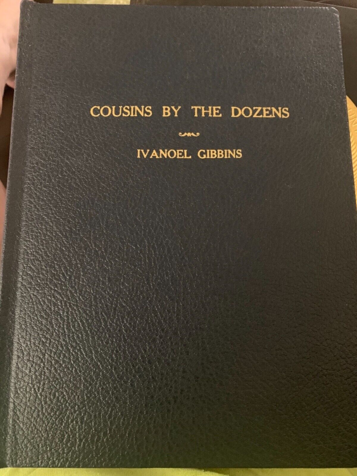 TX Estate Vol 1&2 Cousins By The Dozens Gibbins Family Genealogy Book