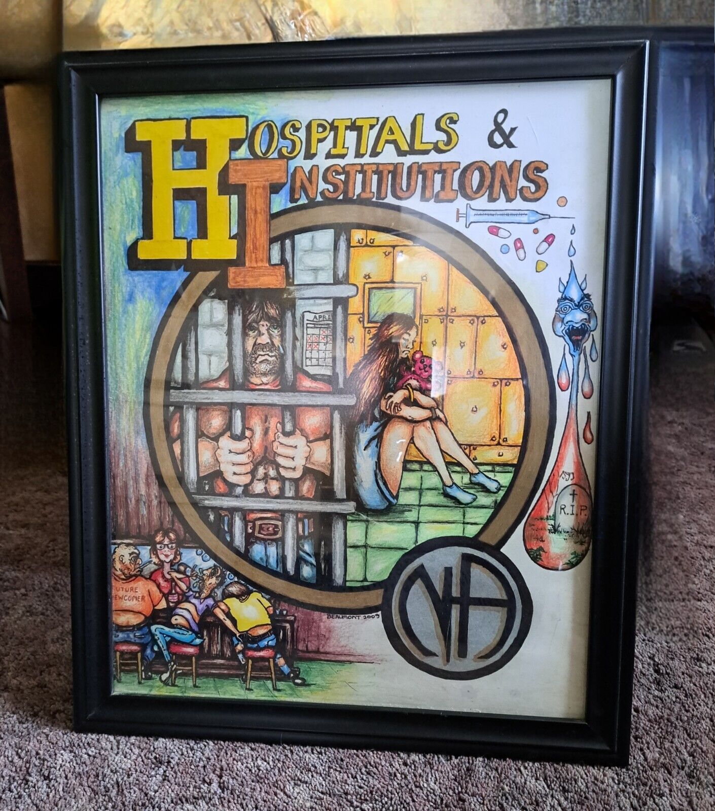 Hospitals & Institutions Narcotics Anonymous Drawing - Copy - 18.5\
