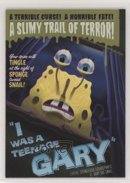 2009 Topps Spongebob Squarepants I Was a Teenage Gary #78 2rz