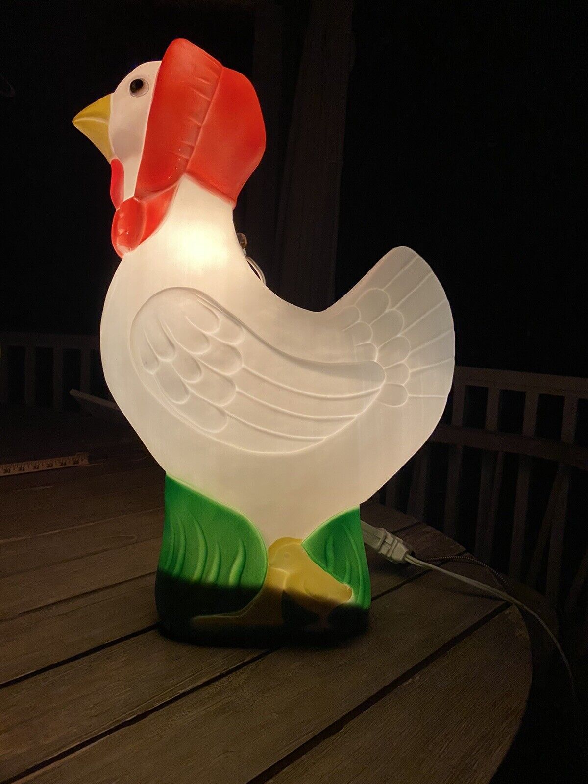 VIntage Union Products Don Featherstone White Duck Goose 20.5”