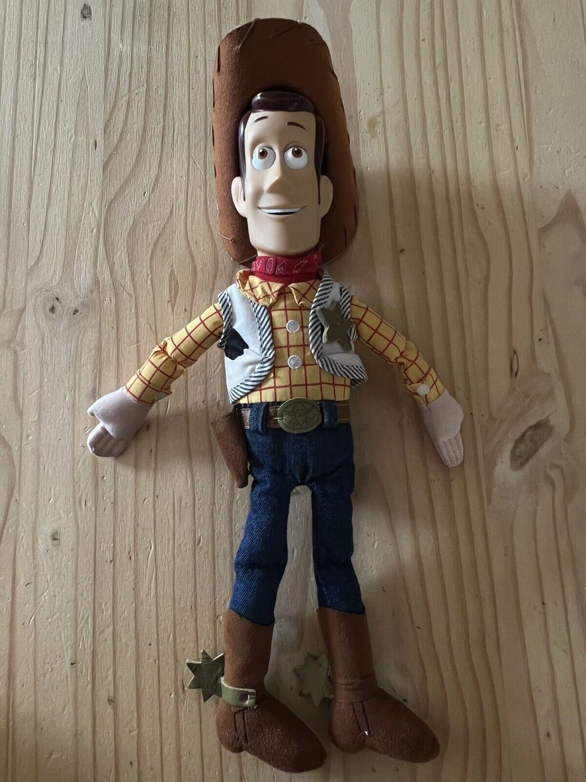 Vintage Rare Disney Store Toy Story Woody doll Rubber Head (See Description)
