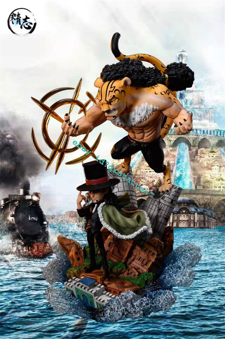 JingZhi Studio One Piece WCF Scale Rob Lucci Resin Statue Pre-order Collection