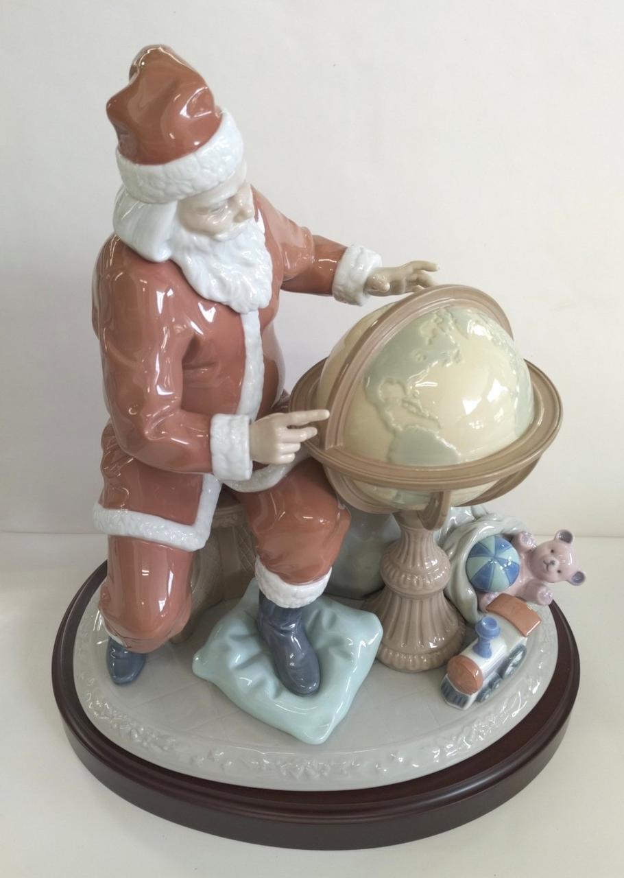 LLADRO 01813 statue figure Christmas Series Santa's Dream 1000 limited