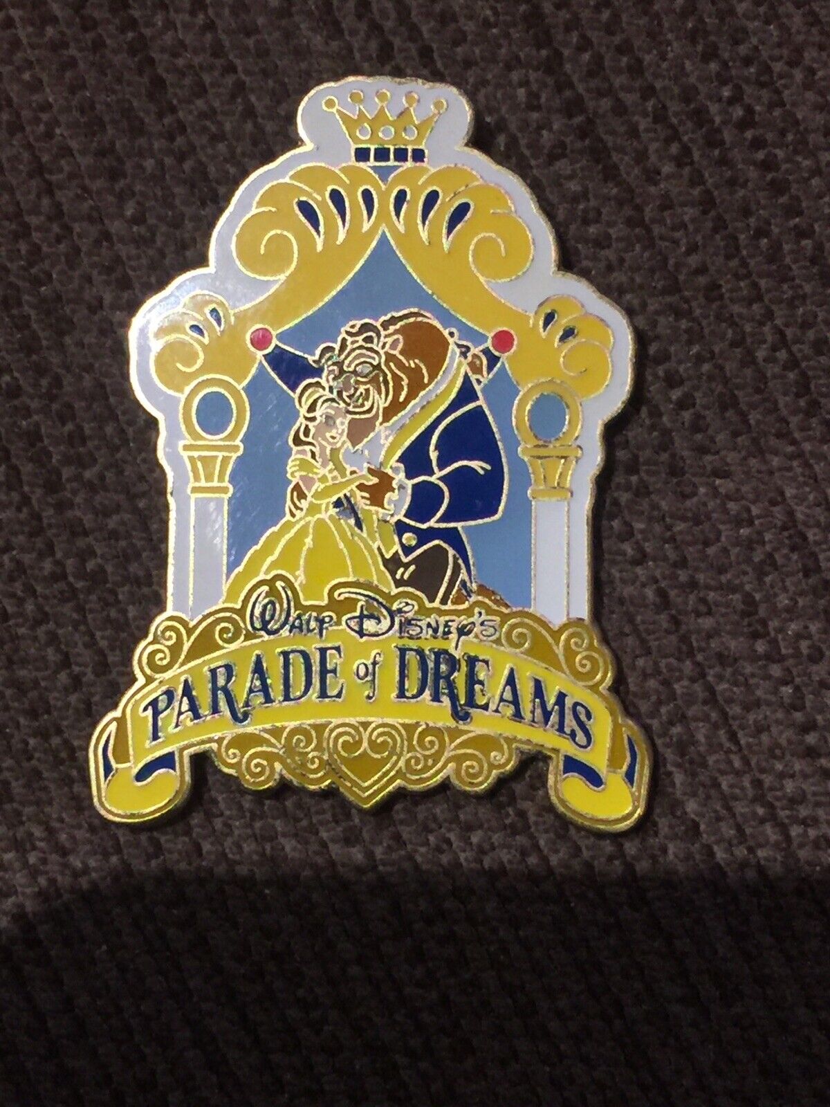 Belle Beauty And Beast Parade Of Dreams Disneyland DLR Pin VHTF 50th Ann 2005