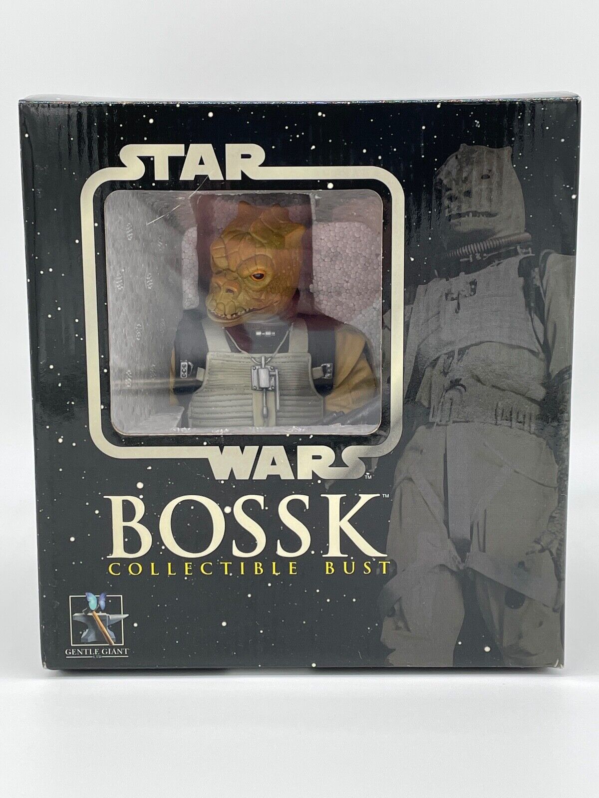 Gentle Giant Star Wars Bossk Collectible Bust #1468/5000 MIB 2004 Empire Strikes