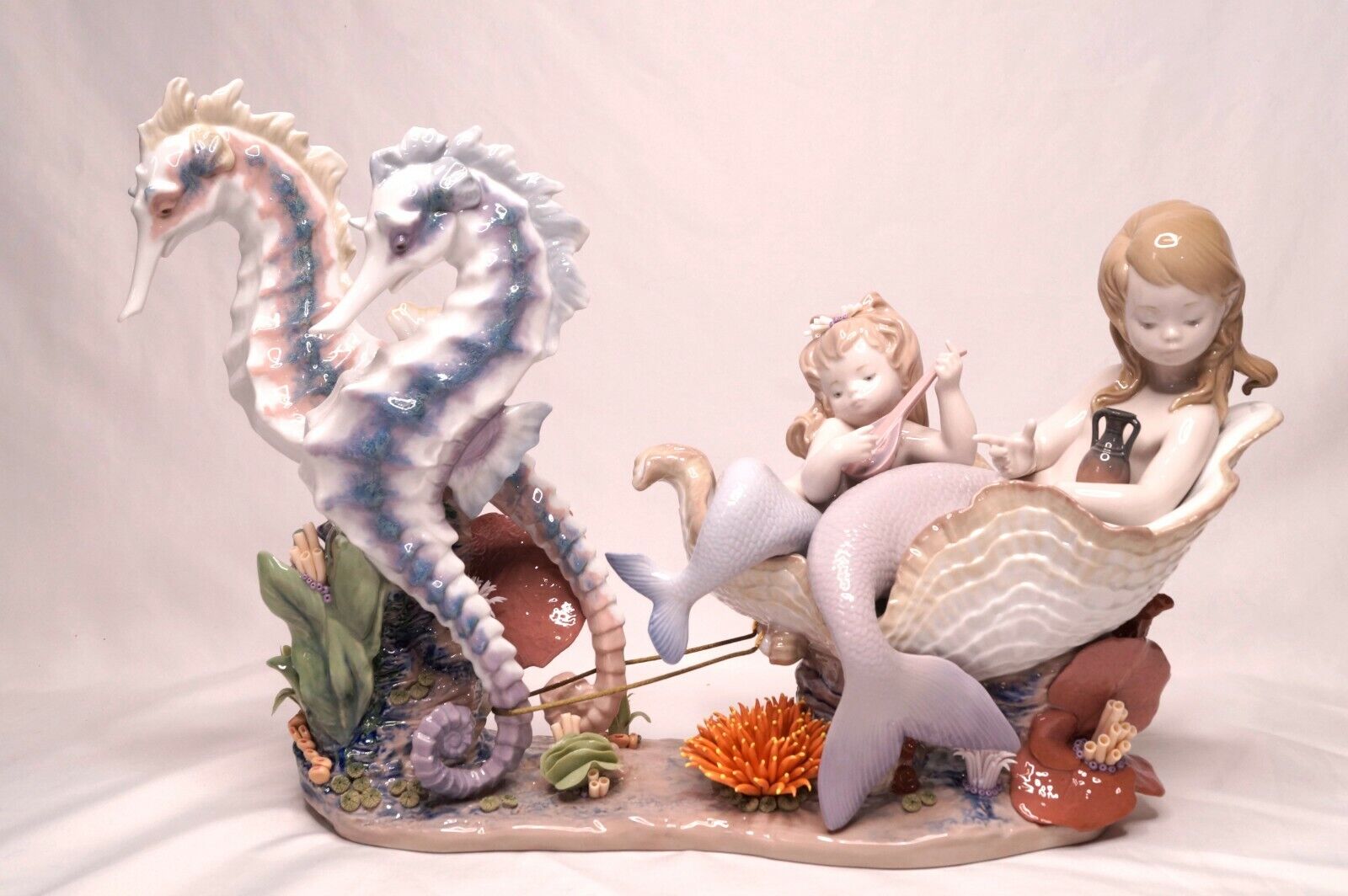 Lladro 6929 Underwater Journey Limited Edition 997/1000 Numbered and Signed