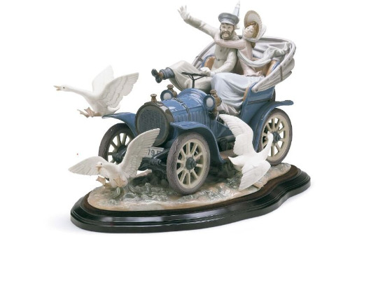 Lladro 1375 Ocas automobile (S.L.) (P) Limited series no. 872 without box