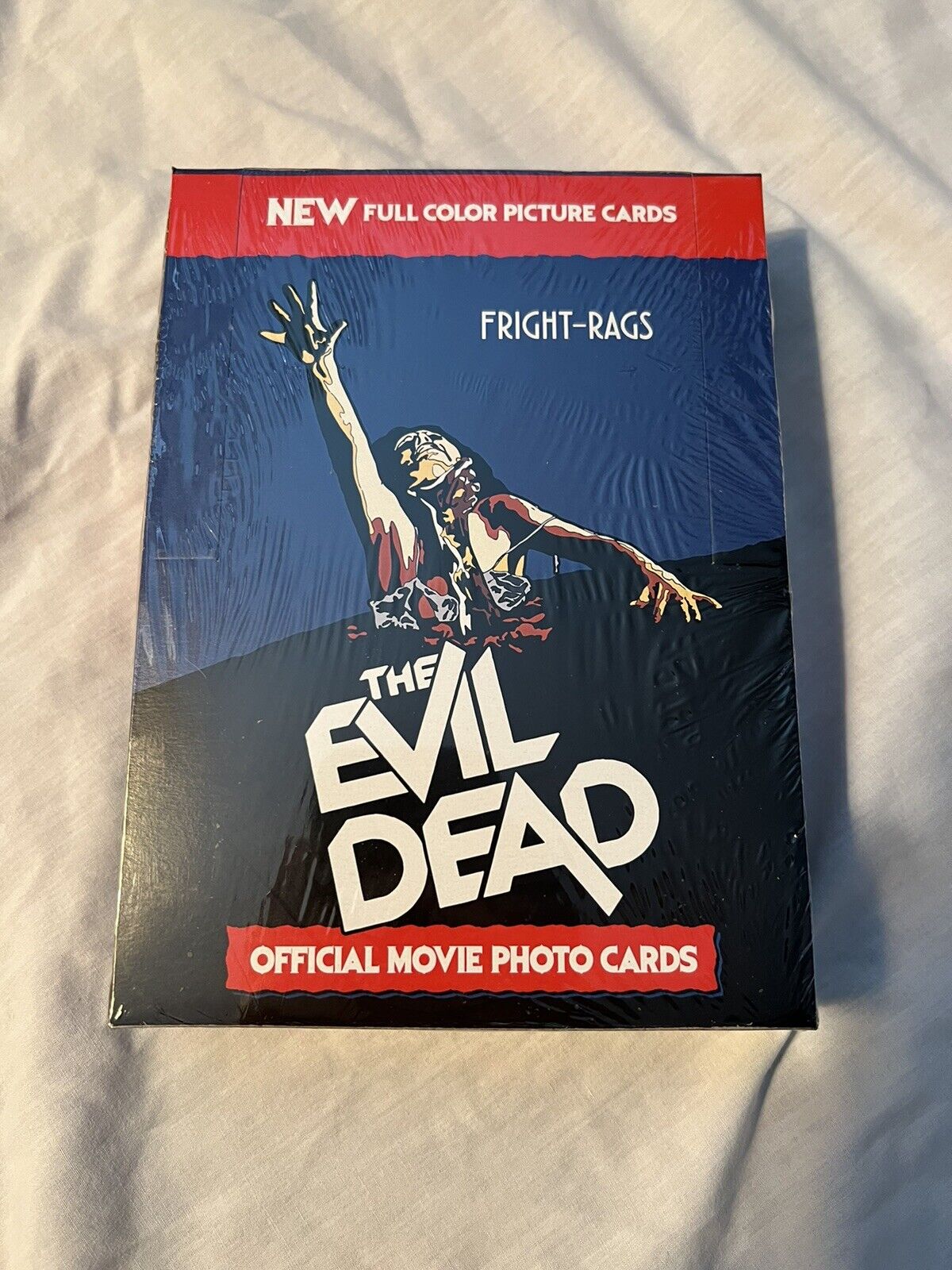 FRIGHT-RAGS EVIL DEAD MOVIE CARDS WAX BOX FACTORY SEALED