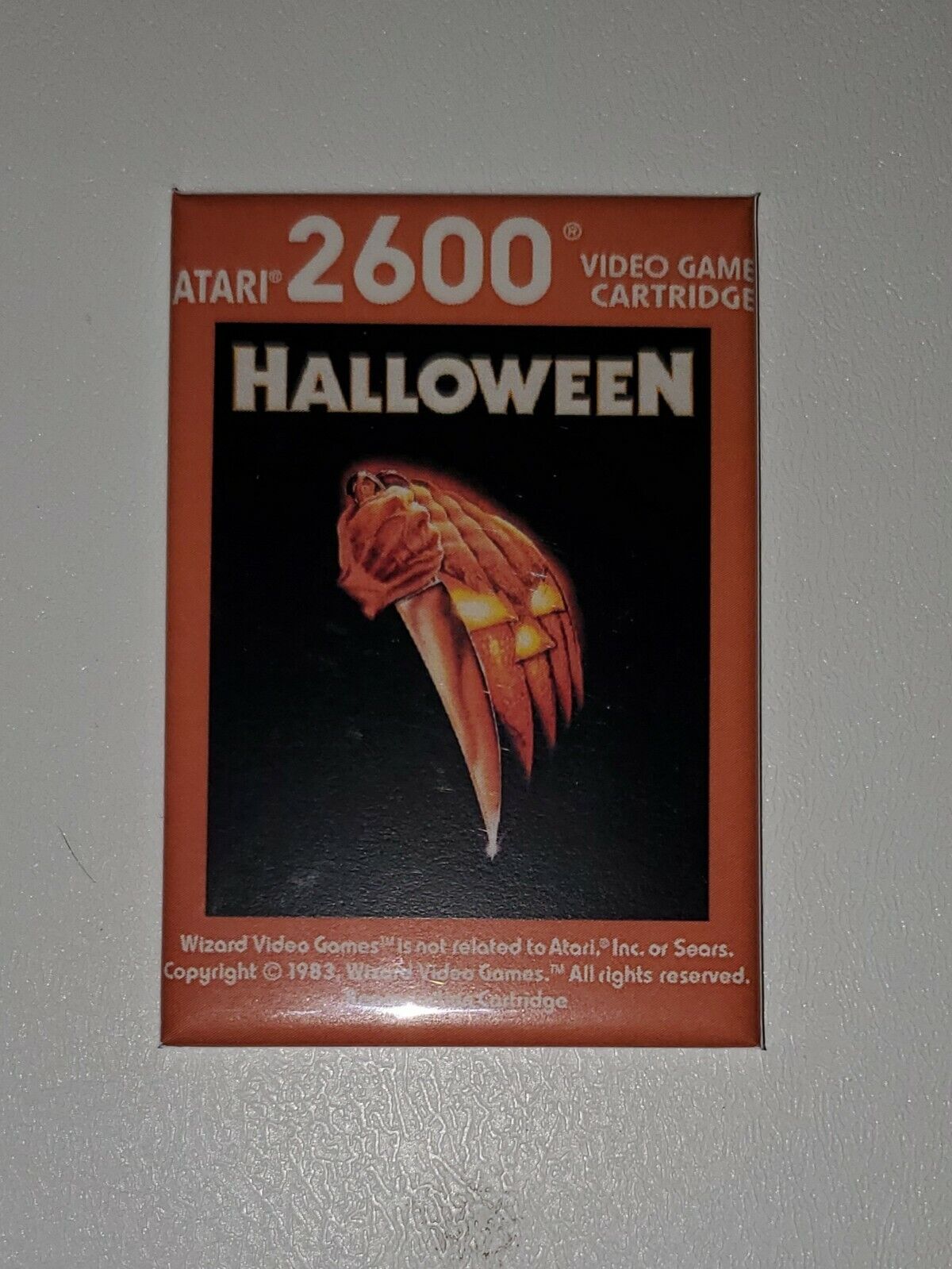 Halloween Atari Refrigerator Magnet Rare 2