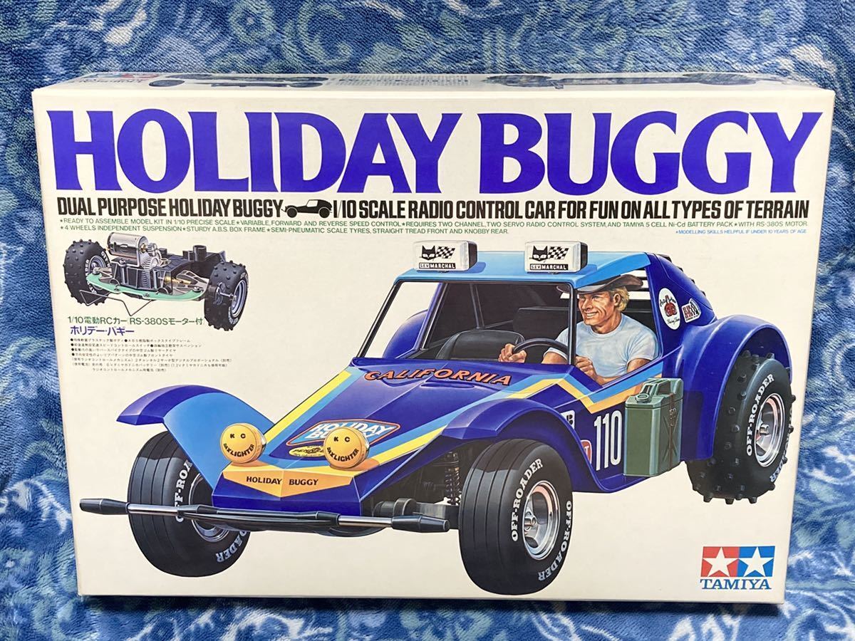 Tamiya Oshika Vintage Rc 1/10 Holiday Buggy Assembly Kit Radio Control Rarity Ou