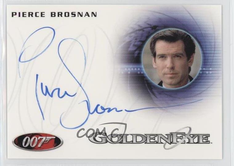 2012 James Bond: 50th Anniversary Series 1 Pierce Brosnan Bond as #A189 Auto ob9