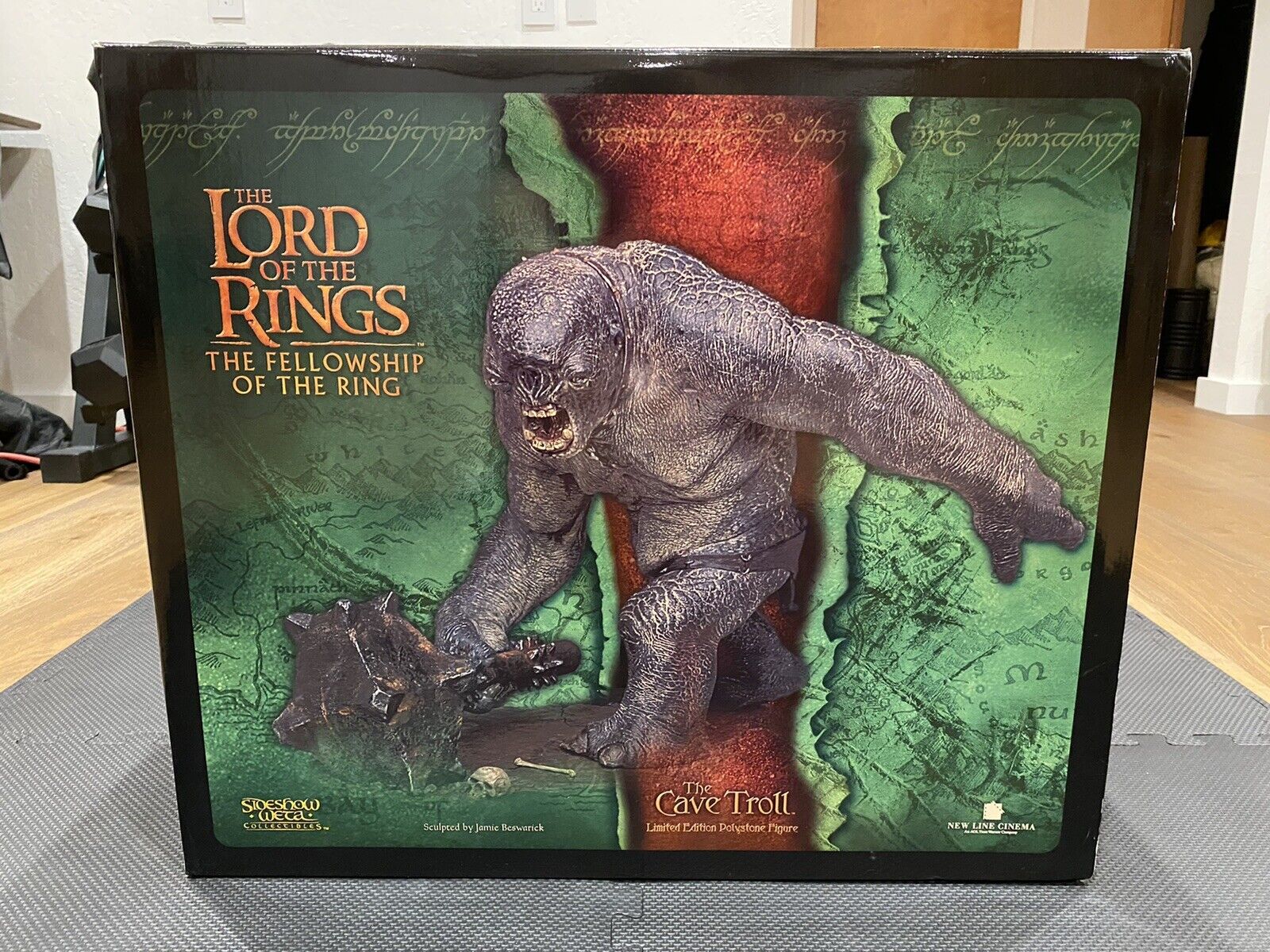 The Cave Troll - Limited Edition Figure 236/750 Sideshow Weta Lord Of the Rings