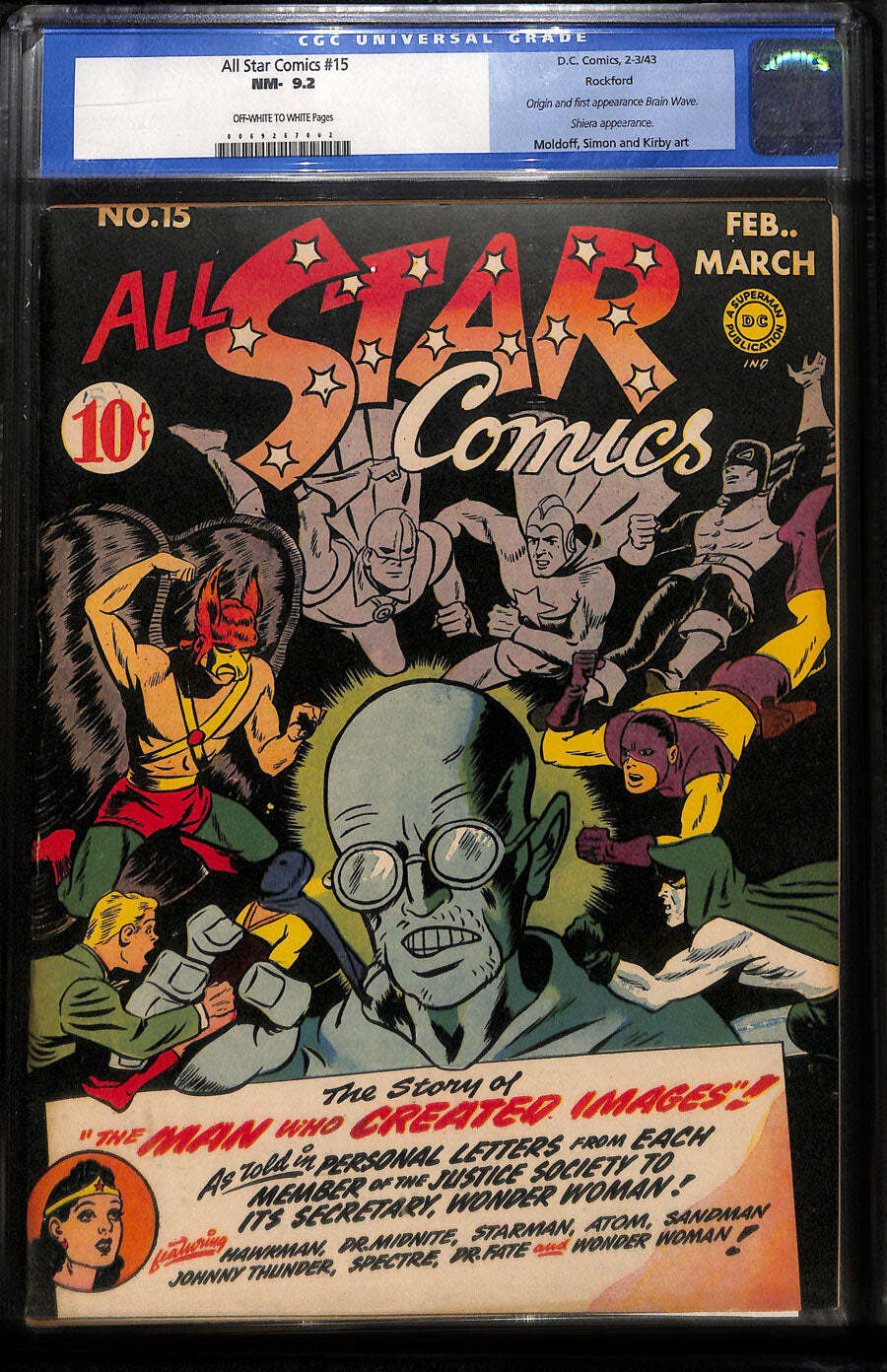 All Star Comics 15 CGC 9.2
