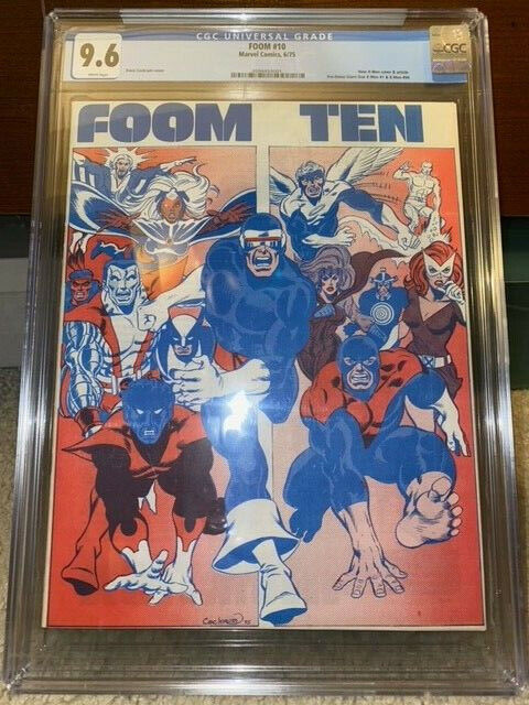 FOOM #10 CGC 9.6 1975 Pre-dates Giant-Size X-Men #1 (1st New X-Men) Magazine cm