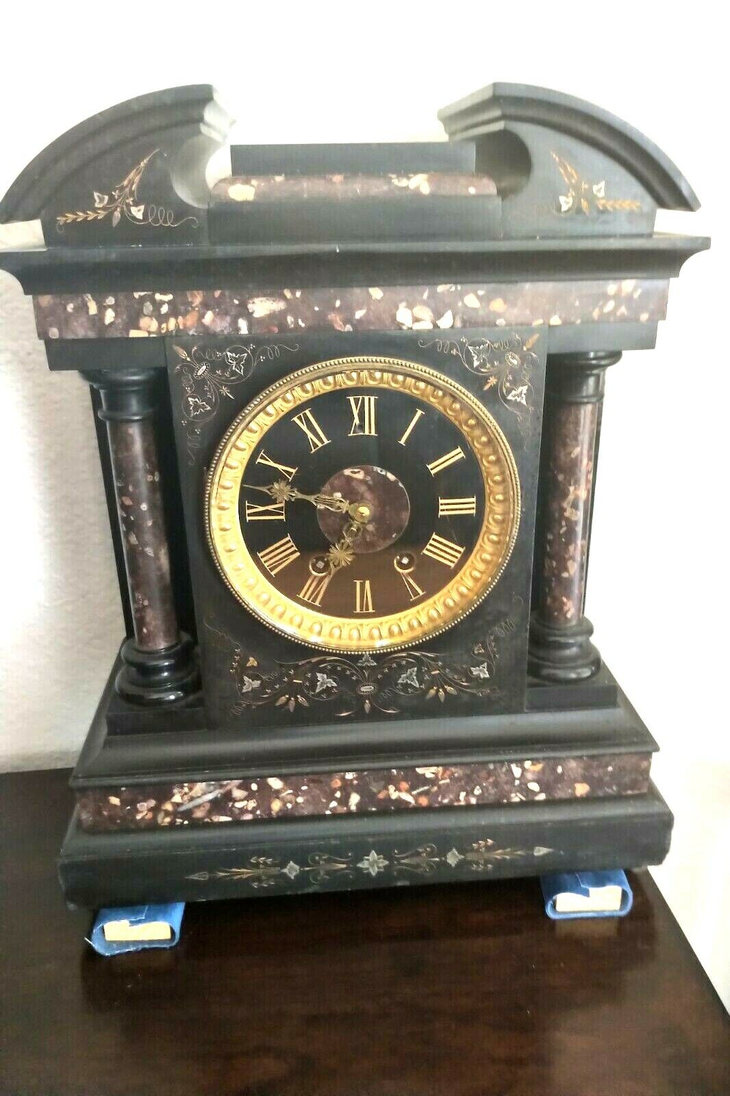 1875 Tiffany mantel clock 