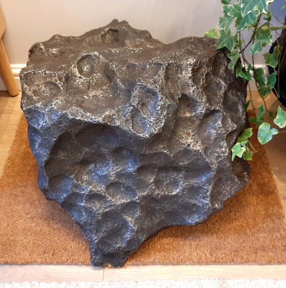 Museum Campo del Cielo meteorite. 200 kg