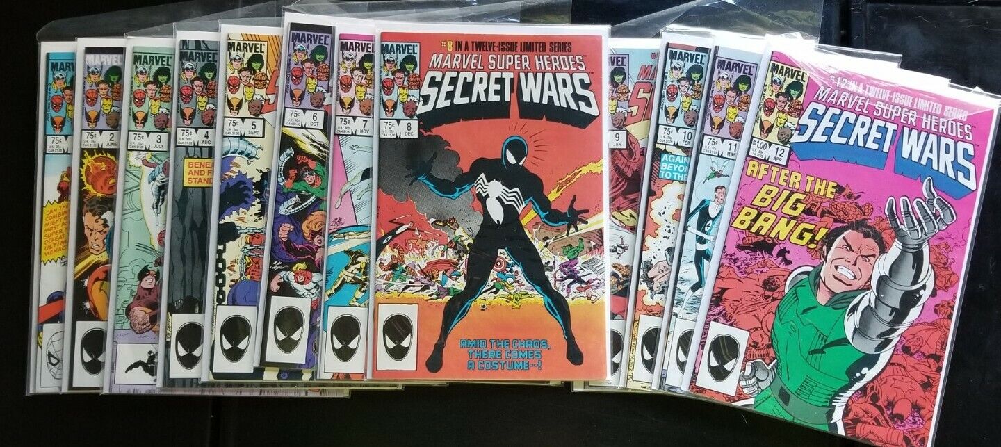 MARVEL SUPER HEROES SECRET WARS # 1 2 3 4 5 6 7 8 9 10 11 12 NM Complete Set 