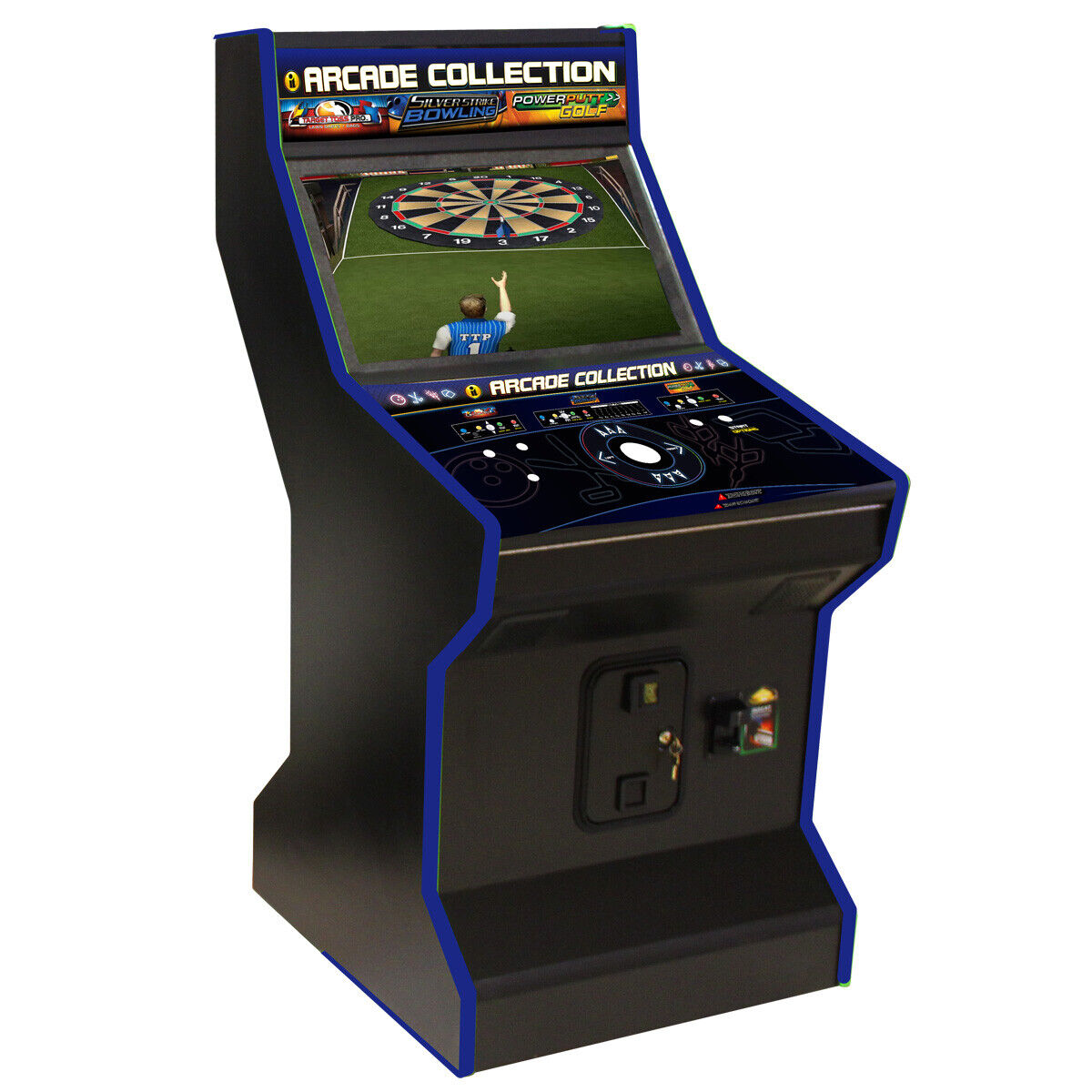 Incredible Technologies Arcade Collection - Silver Strike, Bags & Power Putt - 2