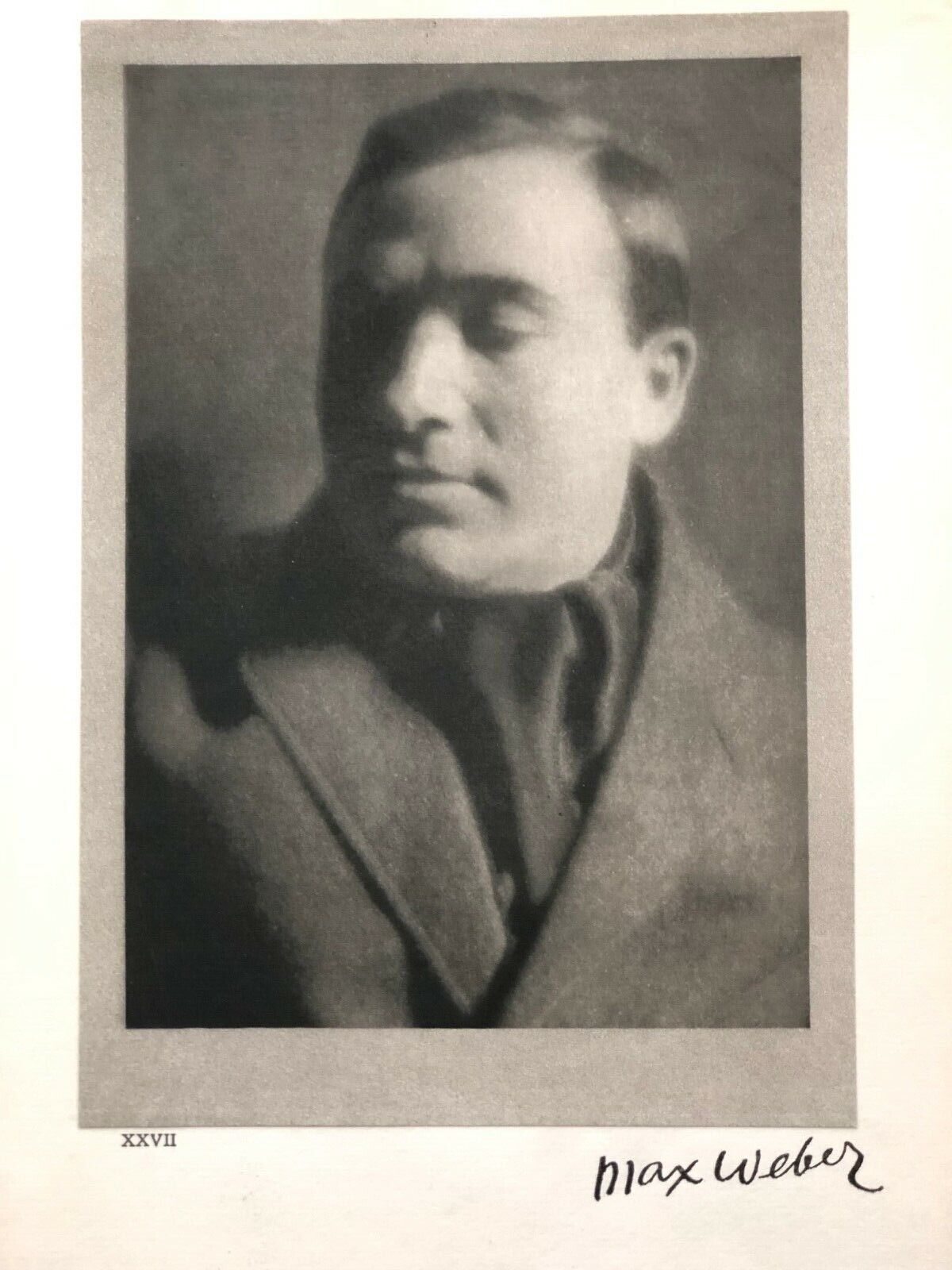 Alvin Langdon COBURN - hand-pulled photogravure - Max Weber from \
