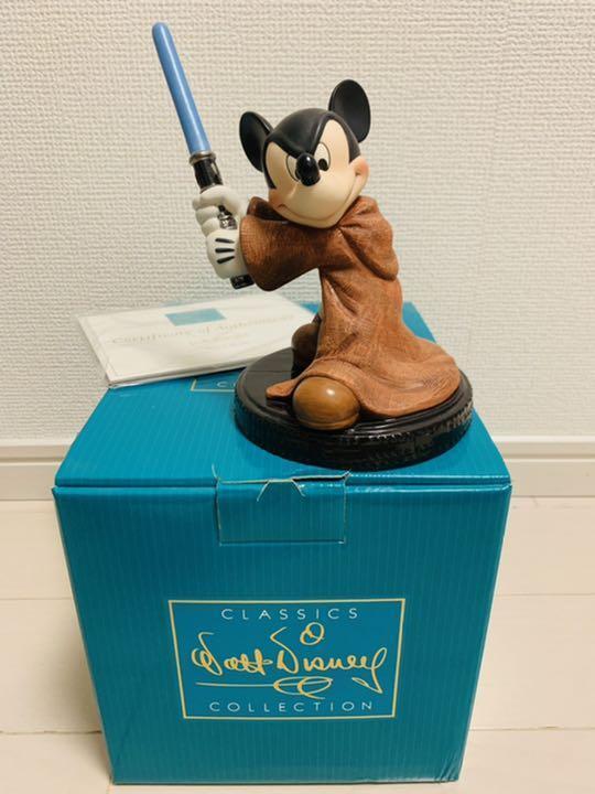 WDCC Walt Disney Classics Collection Jedi Knite Star Wars Mickey Used