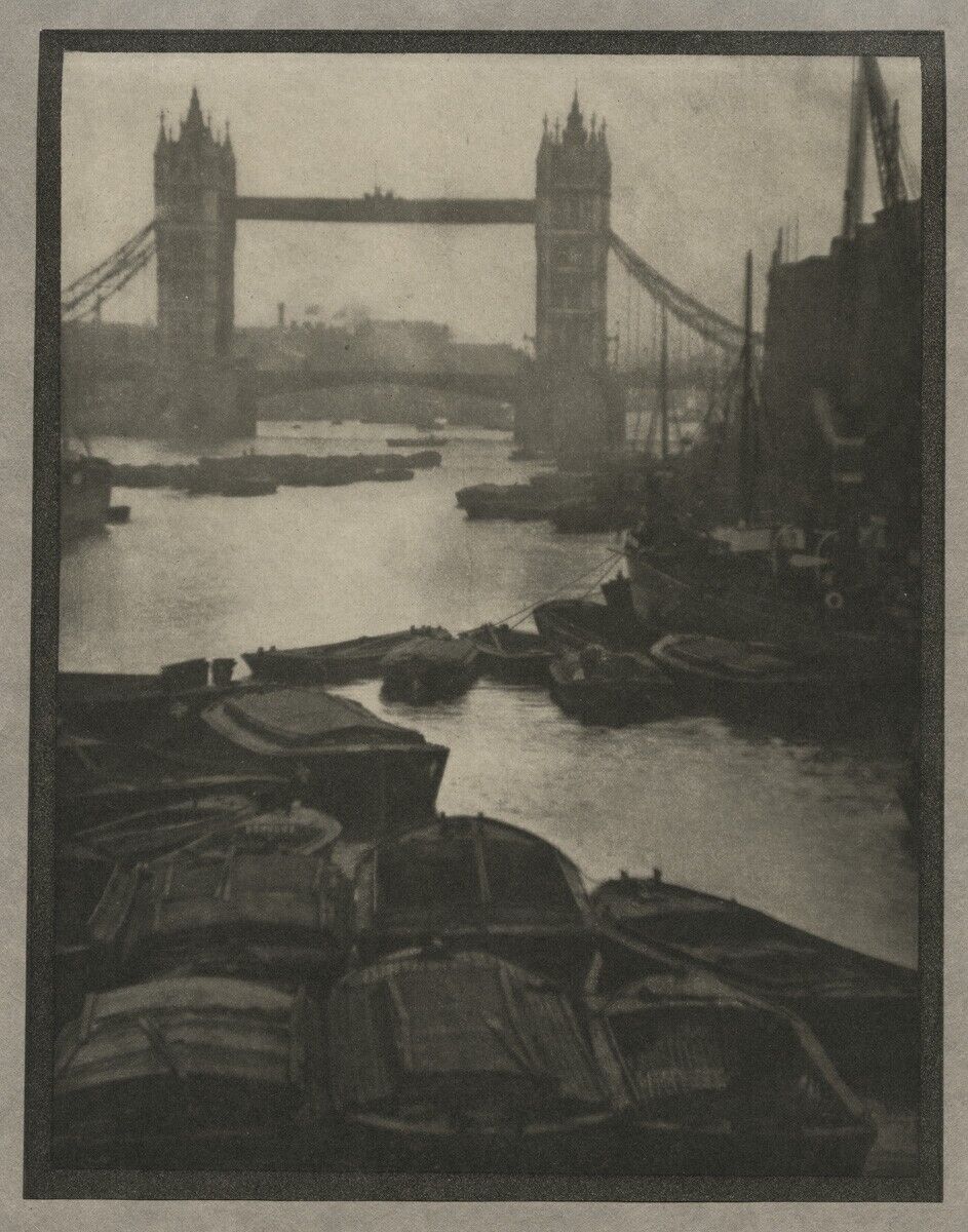 c.1909 ALVIN LANGDON COBURN LONDON - TOWER BRIDGE