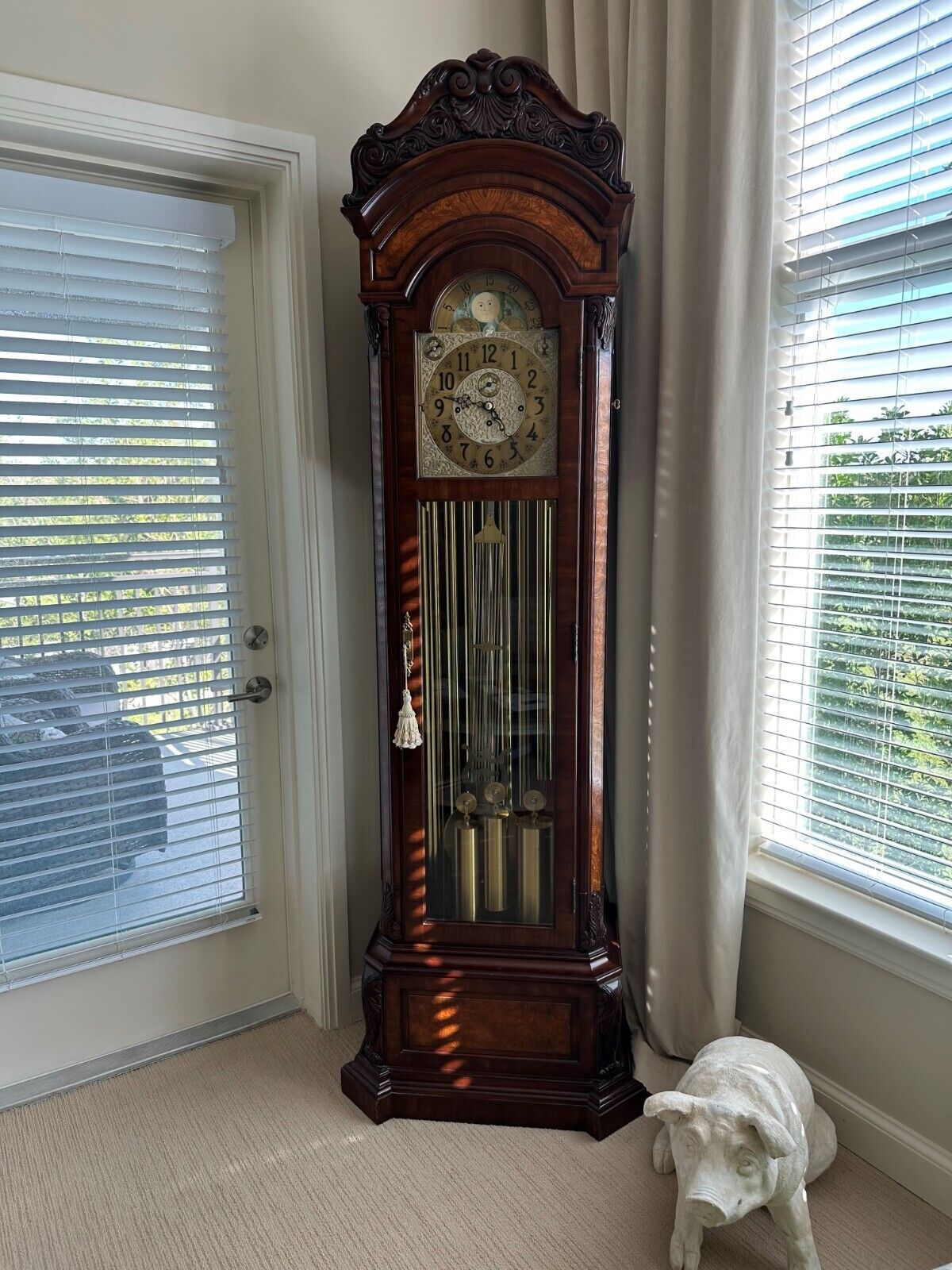 Herschede Duke of Marlborough Grandfather Clock