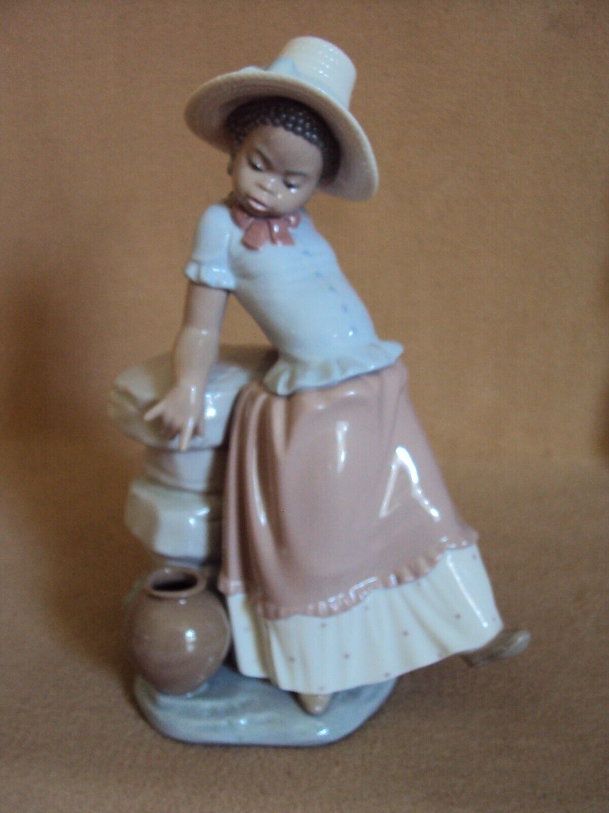 Lladro A STEP IN TIME Black Legacy African American Caribbean Girl MINT IN BOX