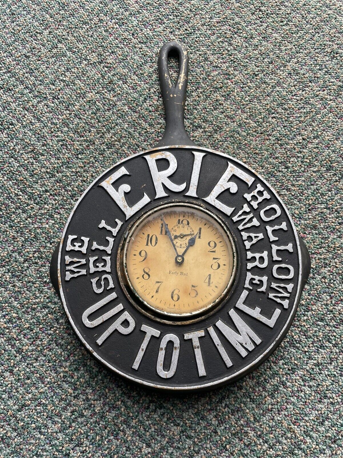 Rare Erie Griswold Up-To-Time Salesman Clock