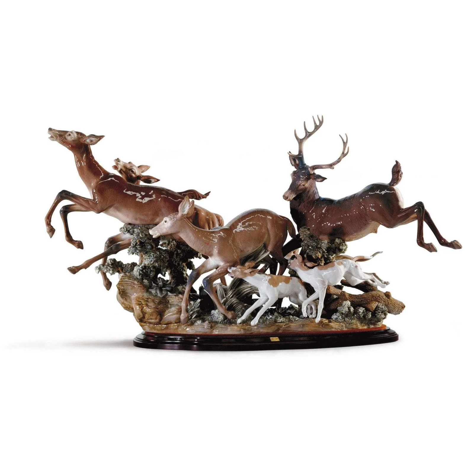 Lladro Pursued Deer Figurine 01001377