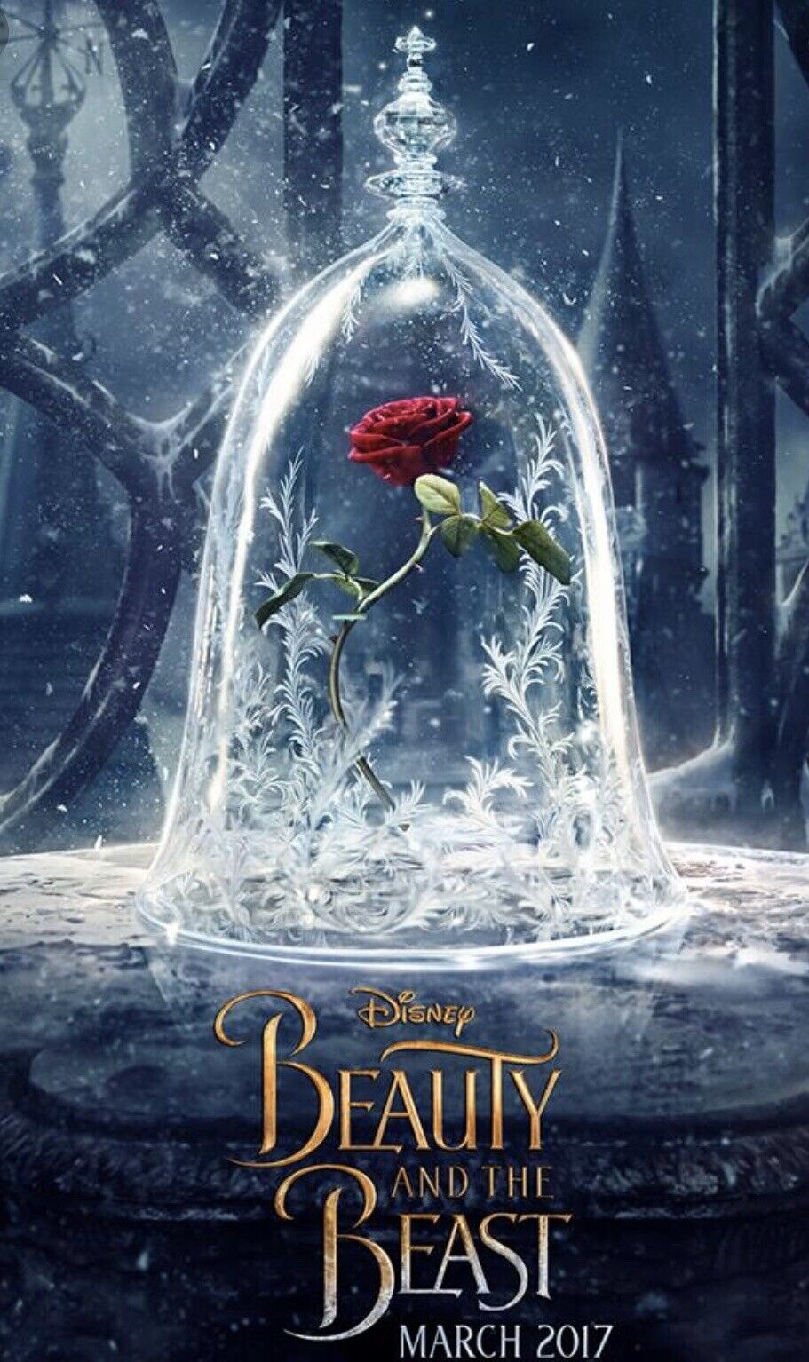 Swarovski Disney Beauty and the Beast Enchanted Rose Limited Edition crystal 