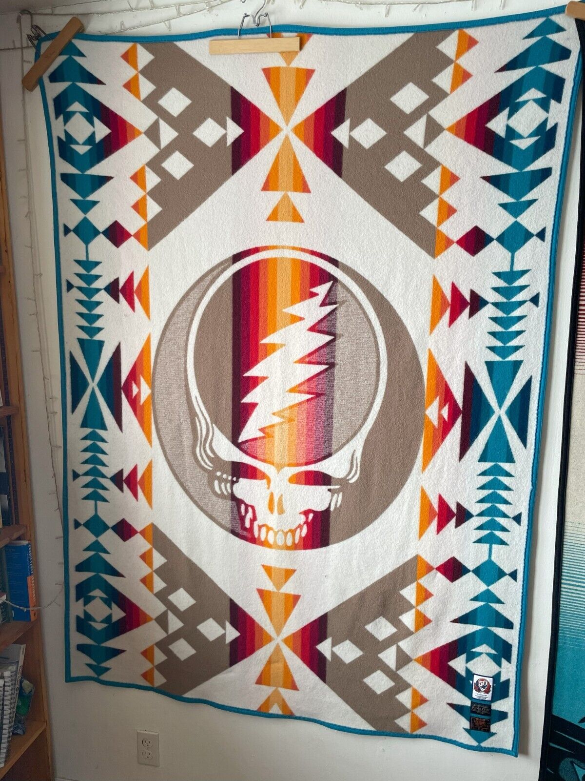 Grateful Dead Pendleton BEAMS Steal Your Face 50th Fare Thee Well 2015 USA Japan