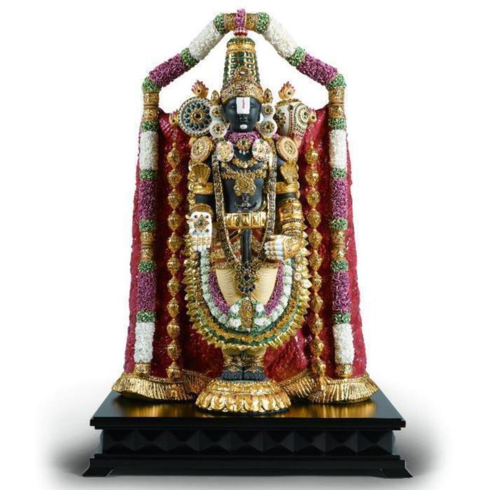 Lladro Balaji Lord Venkateshwara Figurine 01002009