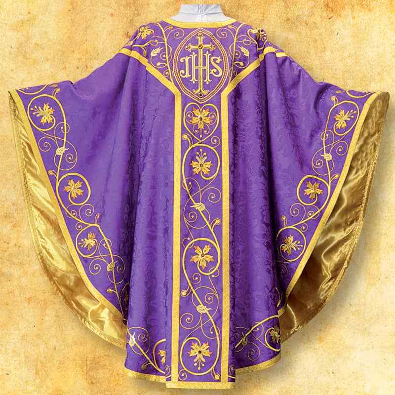 Embroidered chasuble \