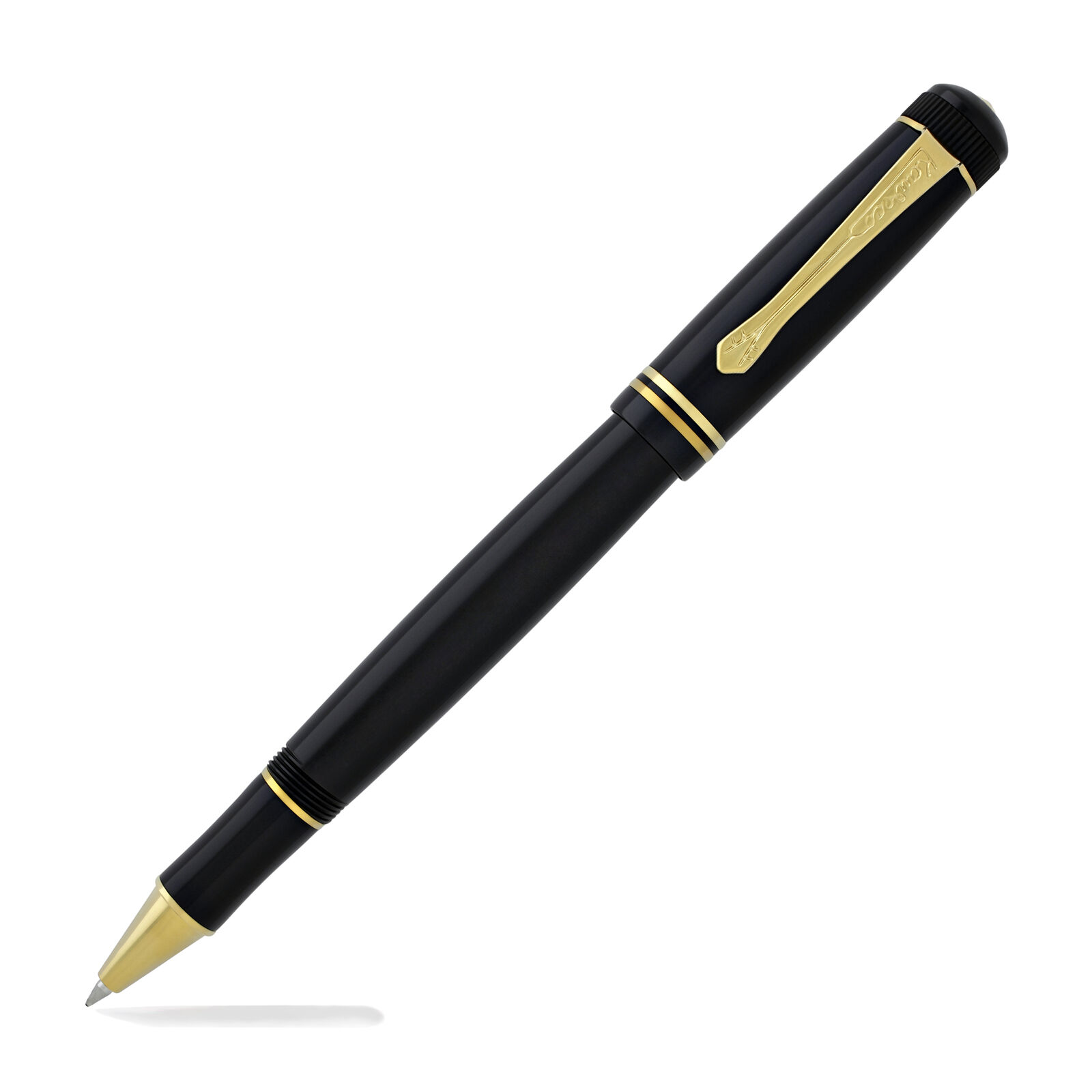 Kaweco Dia2 Black Gold Rollerball Pen -10000567 - New
