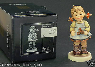 M.I. Hummel Figurine #548 FLOWER GIRL Special Club Edition Goebel Germany w/box