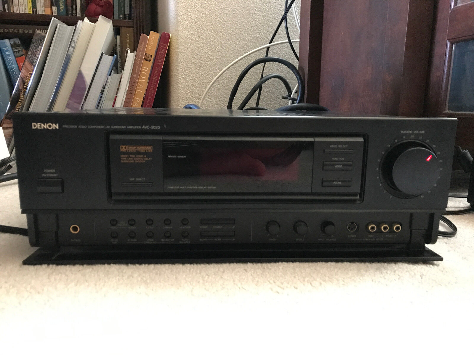 Denon AVC 3020 Dolby Surround Stereo Audio Receiver Amplifier Excellent 