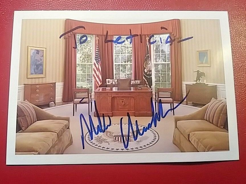 Signature Newt Gingrich Speaker of the House signed Oval Office Post Card auto