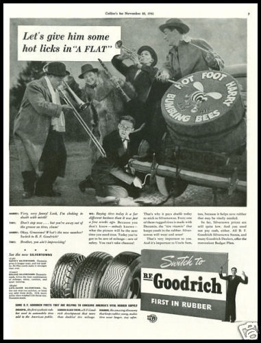 1941 BF Goodrich vintage ad