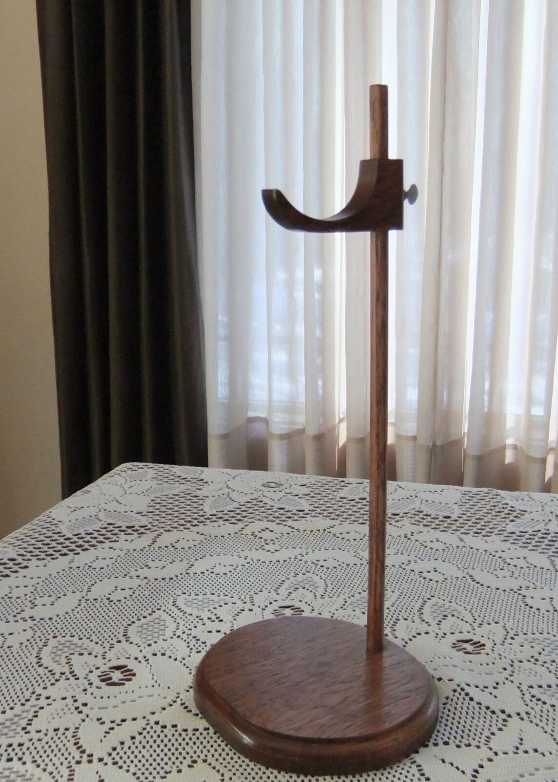 Adjustable wood doll stand for 14-16\