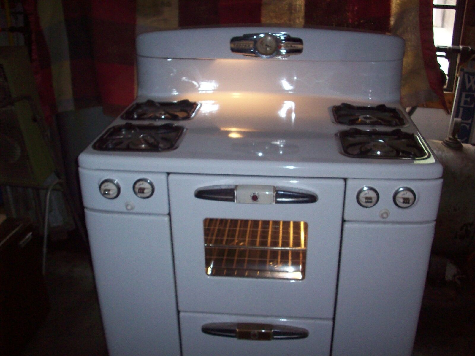 1950 vintage tappan deluxe stove 40