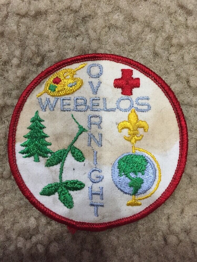 Vintage BSA Boy Scouts Webelos Overnight 3\