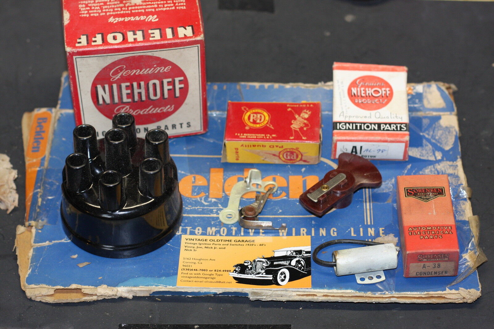 1936,1937,1938,1939,1940,1941,1949,1950,Dodge Ignition Distributor Tune Up Kit