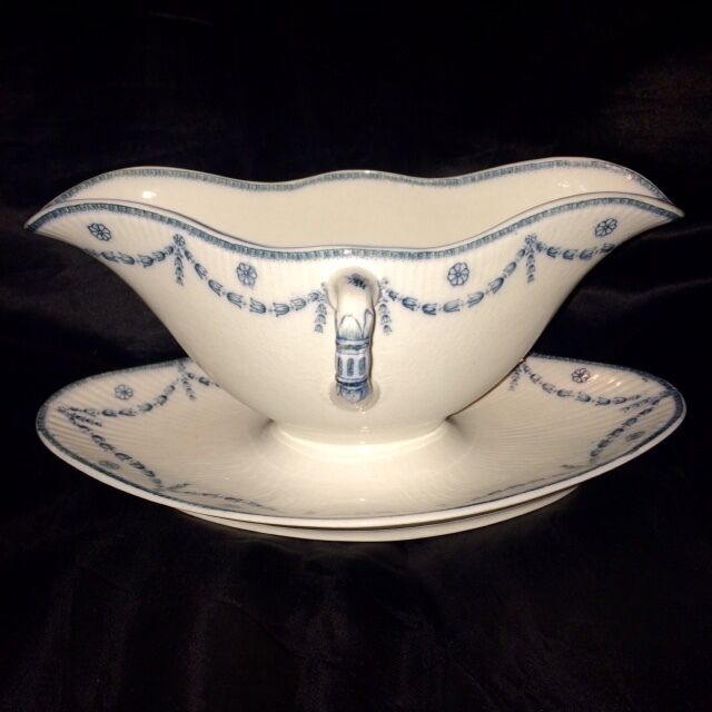 Antique Chippendale Furnivals Limited Gravy Boat