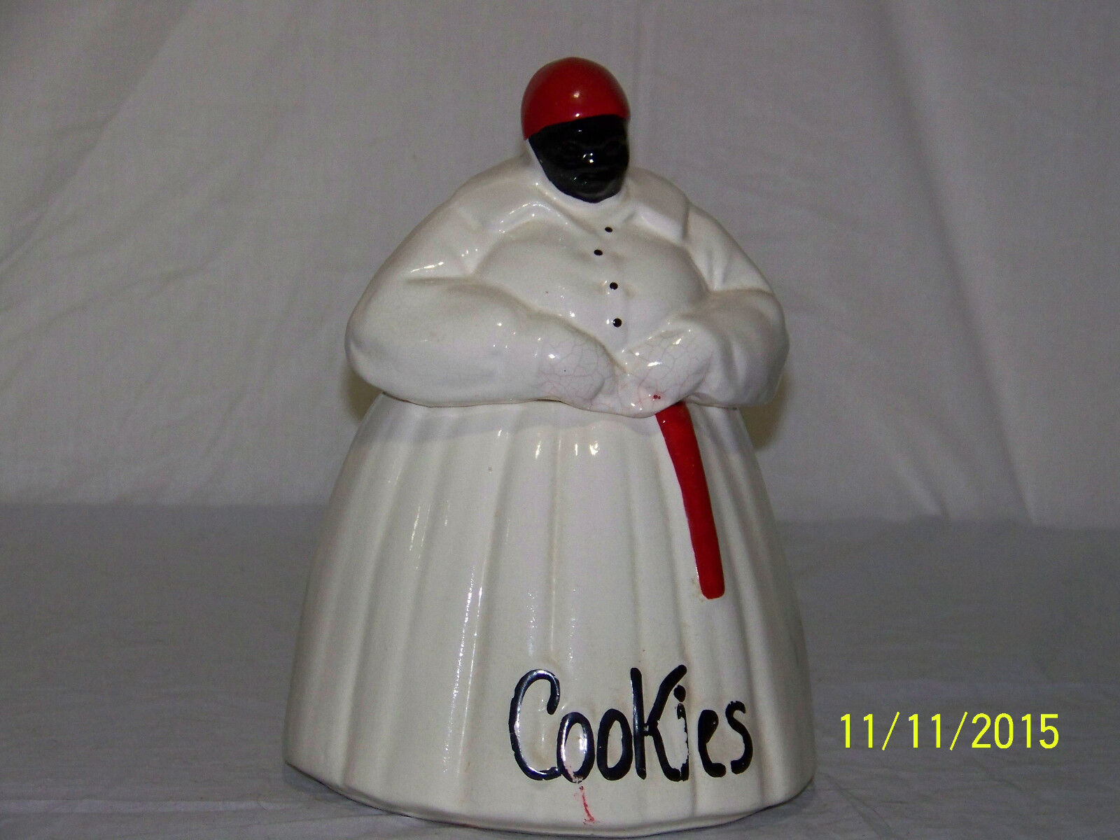 Vintage McCoy Art Pottery Aunt Jemima Cookie Jar